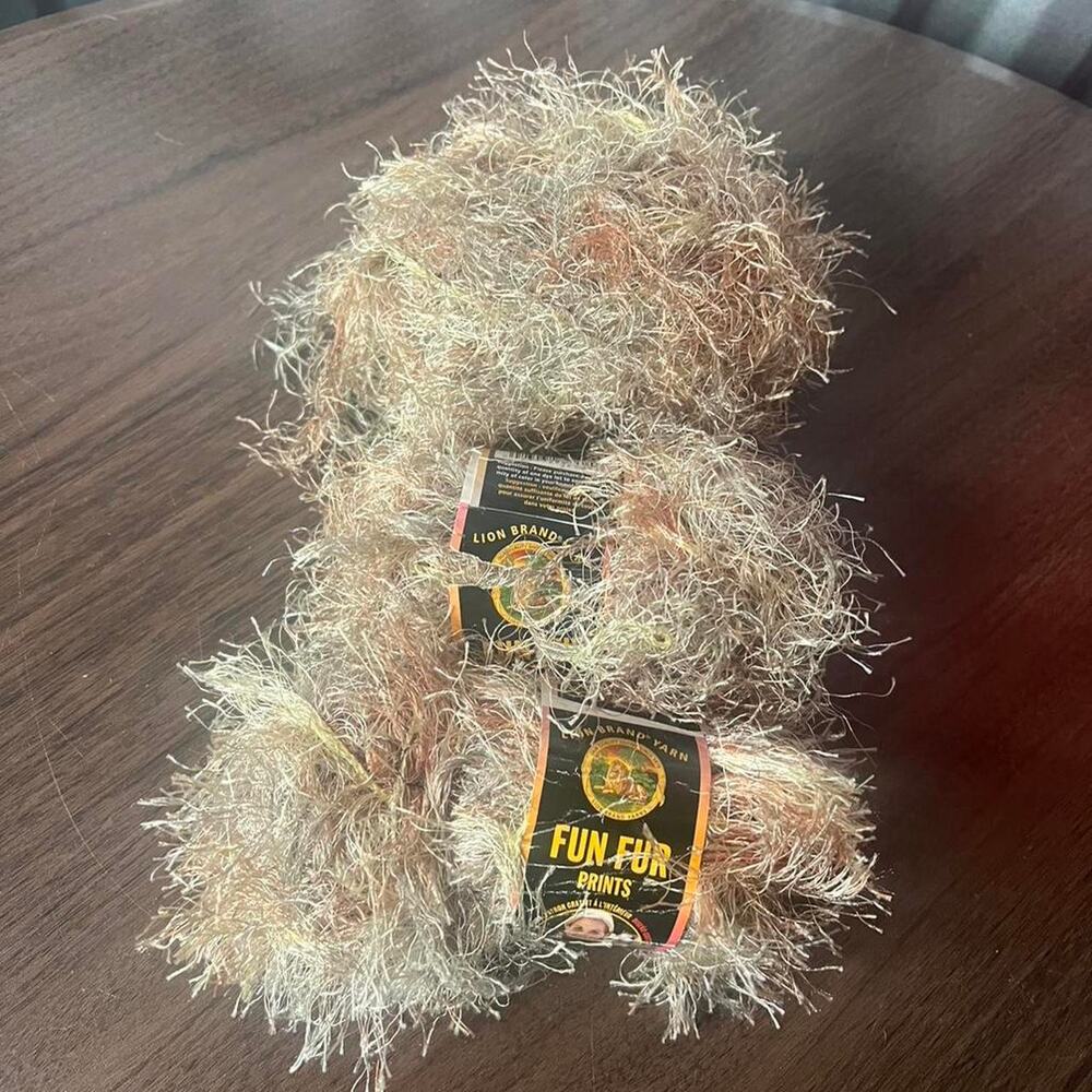 Bundle of Lions Fur Yarn
